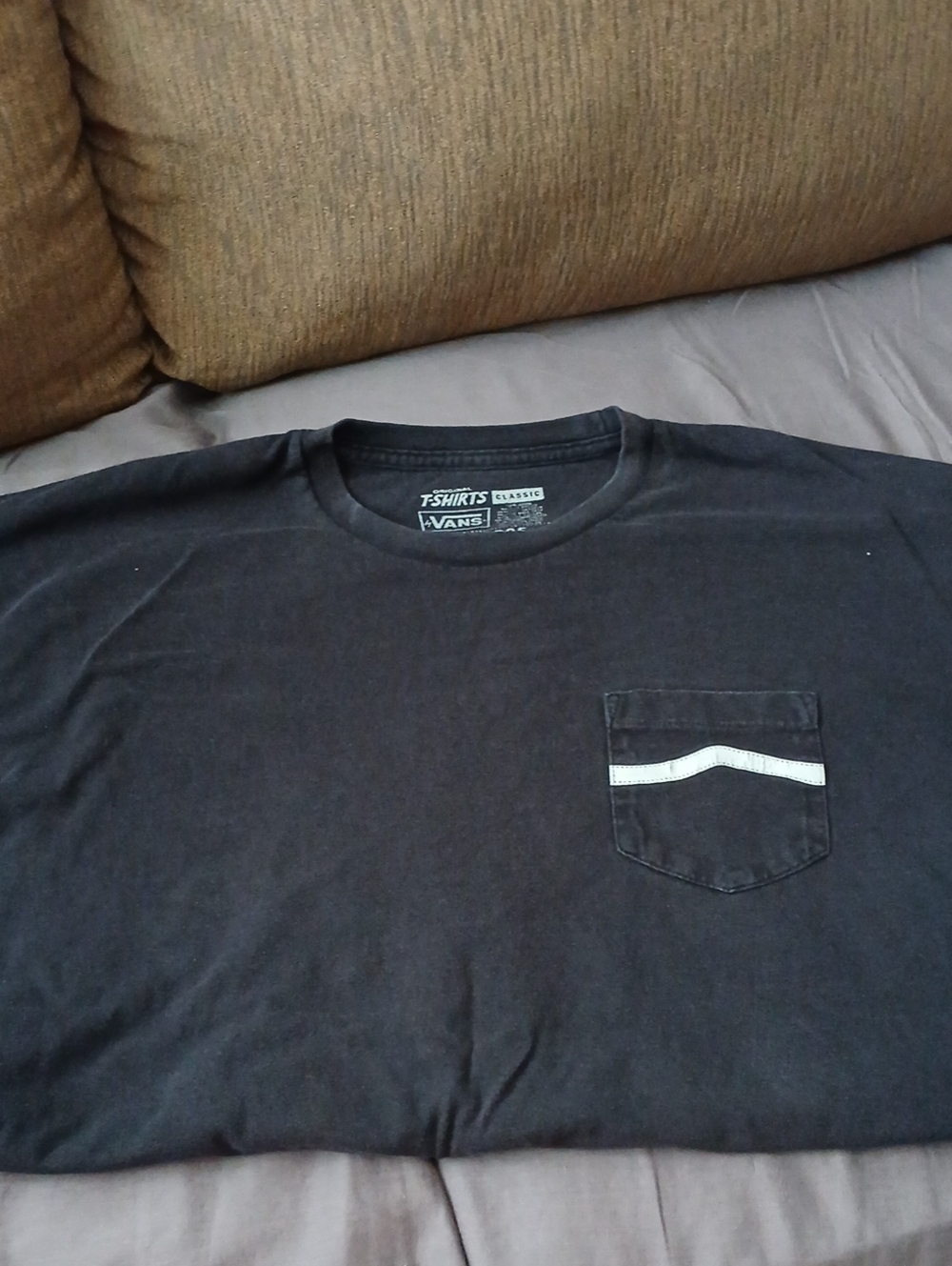 Vans Men's Black Tshirt